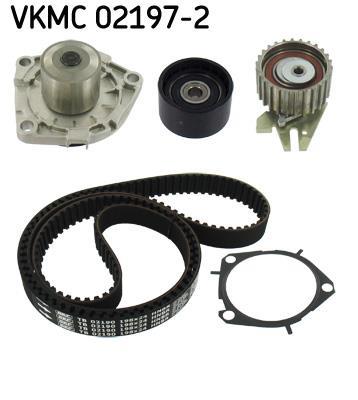 Pompe à eau + kit de courroie de distribution (Kit courroie de distribution) SKF ref. VKMC 02197-2